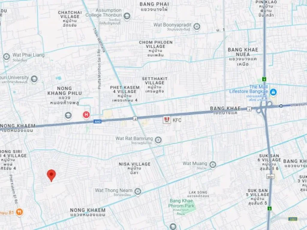 โครงการ ไลโอ เพชรเกษม 77 ทาวน์โฮม 2 ชั้น แปลงมุม 233 ตารางวา