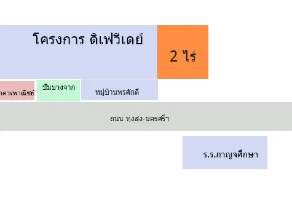 ขายที่ดินใจกลางทุ่งสง