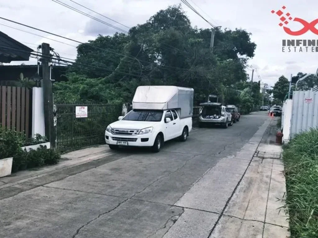 ขายที่ดินพร้อมสิ่งปลูกสร้าง 75 ตรางวา ซอยติวานนท์ 24 นนทบุรี