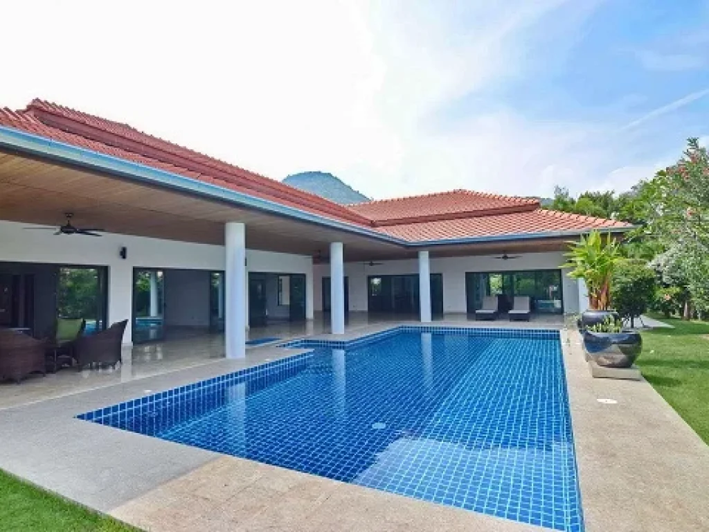 ขายบ้านเดี่ยว SPACIOUS BALI STYLE POOL VILLA พื้นที่กว้างโปร่งสบาย