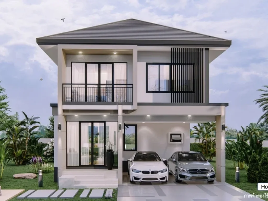 บ้านเดี่ยวสไตล์โมเดิร์น House Lights 2 รามอินทรา กม8 ใกล้แฟชั่นไอส์แลนด์ 52 ตรว เริ่ม 469 ล้านบาท