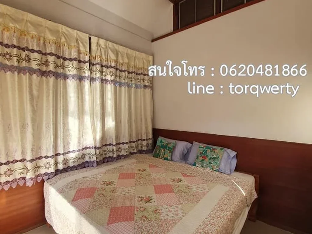 ให้เช่า บ้านล้านนาสองชั้น สันป่าตอง เดือนละ 8000 บาท