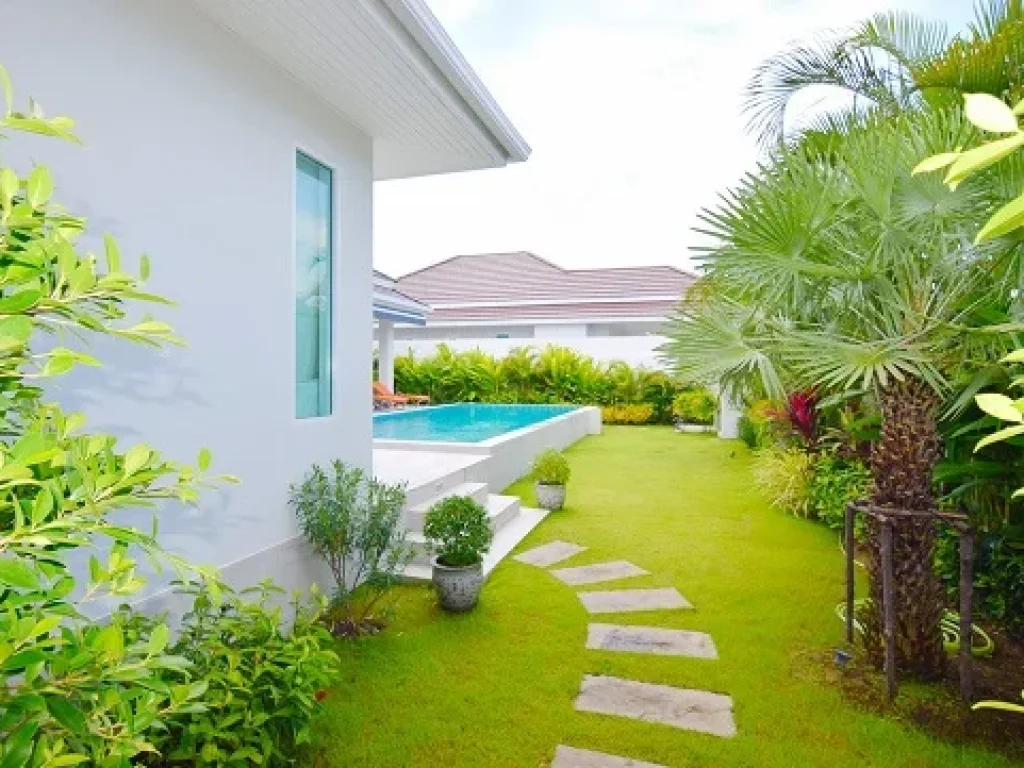 ขายบ้านเดี่ยว POOL VILLA WOODLANDS เขตชานเมืองหัวหิน