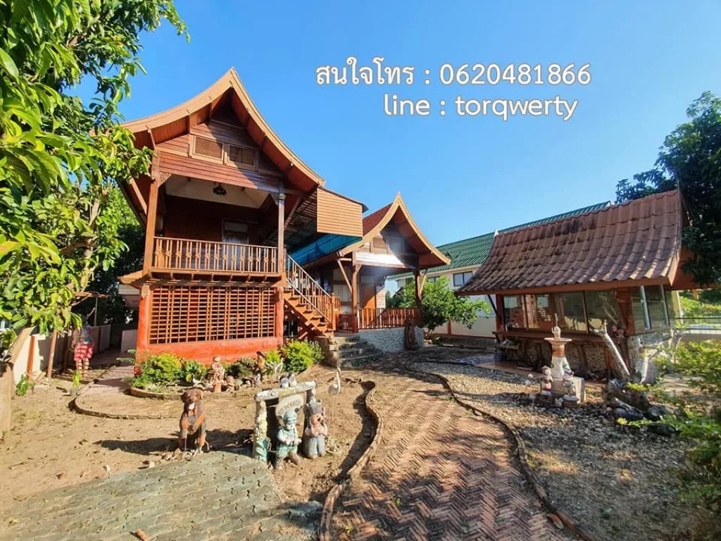 ให้เช่าบ้านล้านนาสองชั้น สันป่าตอง