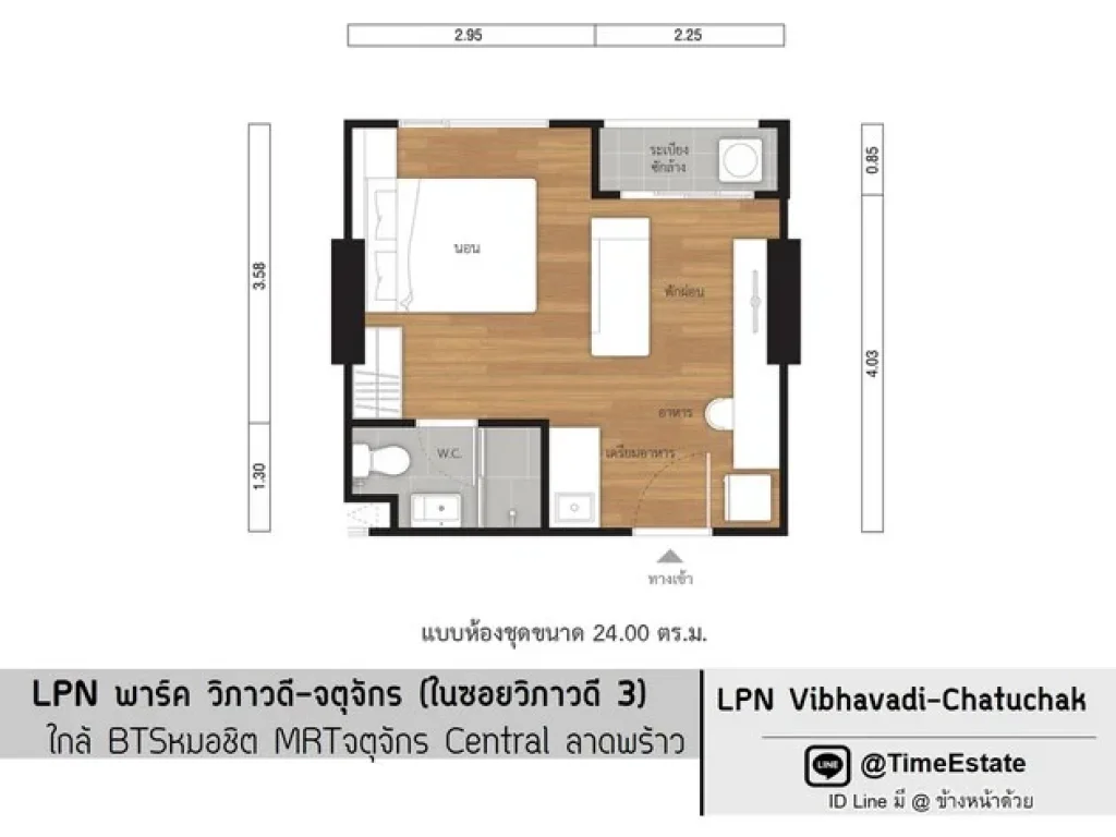 ห้องใหม่ LPN ลุมพินี วิภาวดี ใกล้ BTSหมอชิต MRTจตุจักร เซ็นทรัลลาดพร้าว ให้เช่าถูก