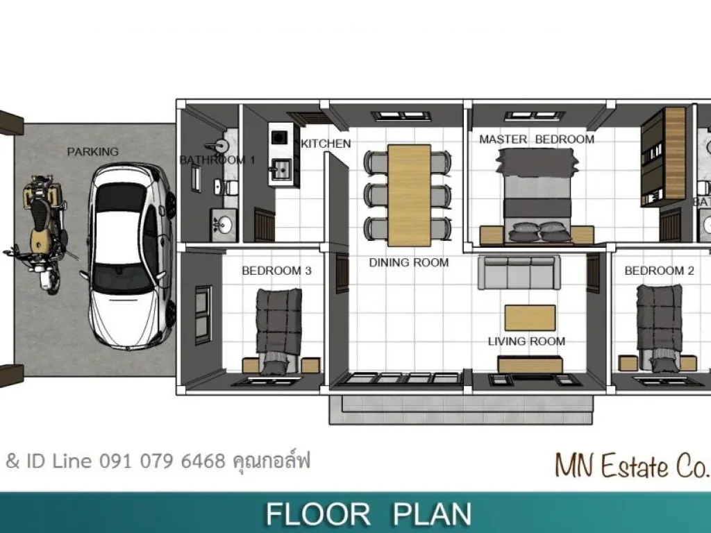 บ้านใหม่ใกล้สนามบิน 1641 ตรว 3 นอน 2 น้ำ จอดรถ 2 คัน