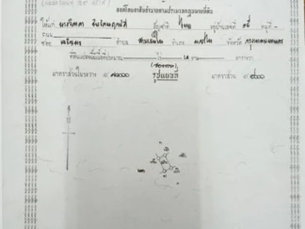 ที่ดินเปล่า คลอง 15 องครักษ์ - นครนายก มีเนื้อที่รวม 2 งาน 2 แปลง