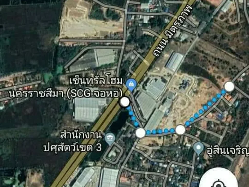 ขายที่ดินสำหรับสร้างบ้าน ผ่อนจ่ายกับเจ้าของได้ 133 ตรว ตำบลจอหอ เมืองนครราชสีมา