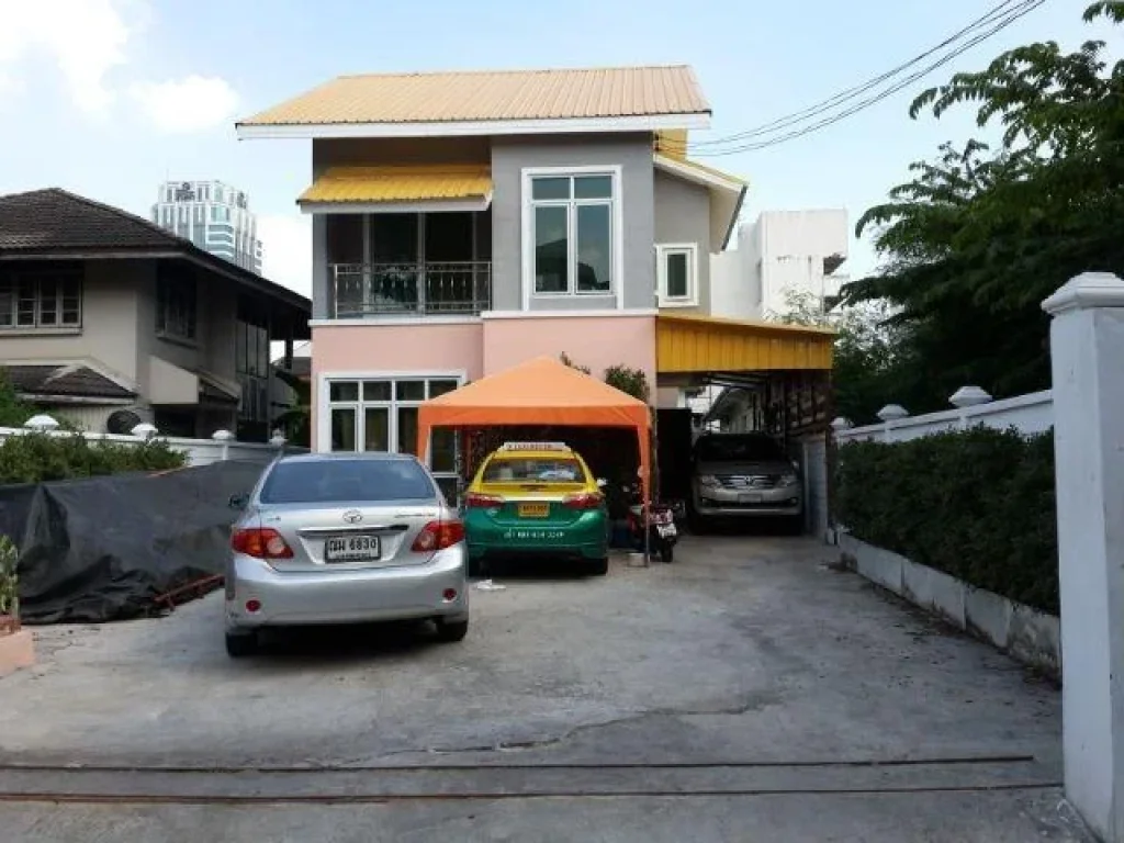 For Rent บ้านเดี่ยว 2 ชั้น พร้อมอยู่ อินทามระ 21 ใกล้BTSสะพานควาย