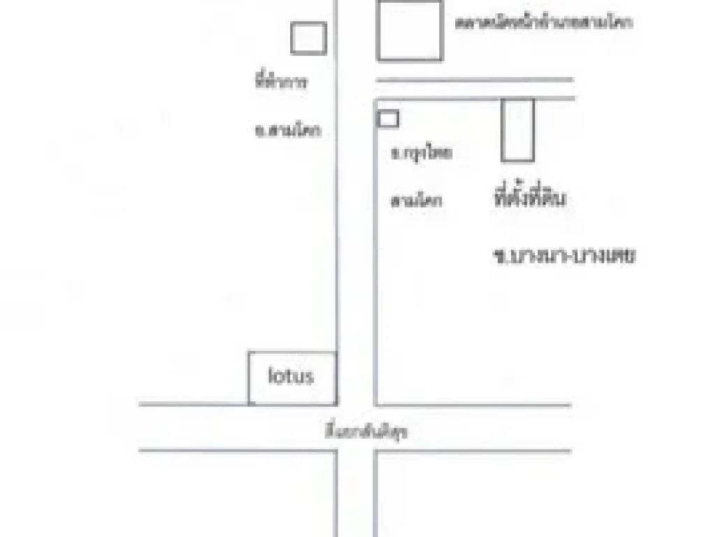 ขายที่ดินเปล่า เนื้อที่ 6 ไร่ 3 งาน 74 ตารางวา สามโคก ปทุมธานี โฉนดที่ดินไม่มีภาระผูกพัน