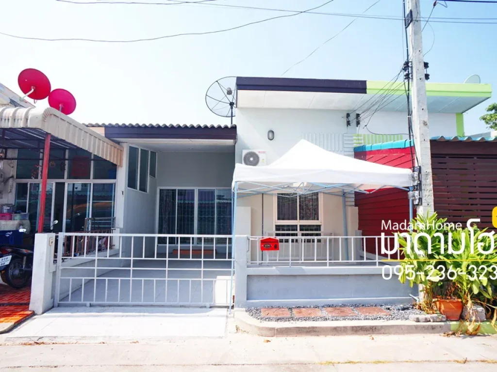 ขายบ้านอยุธยา หมู่บ้าน ซิตี้โฮม1 นราวดี โรจนะ มาดามโฮม