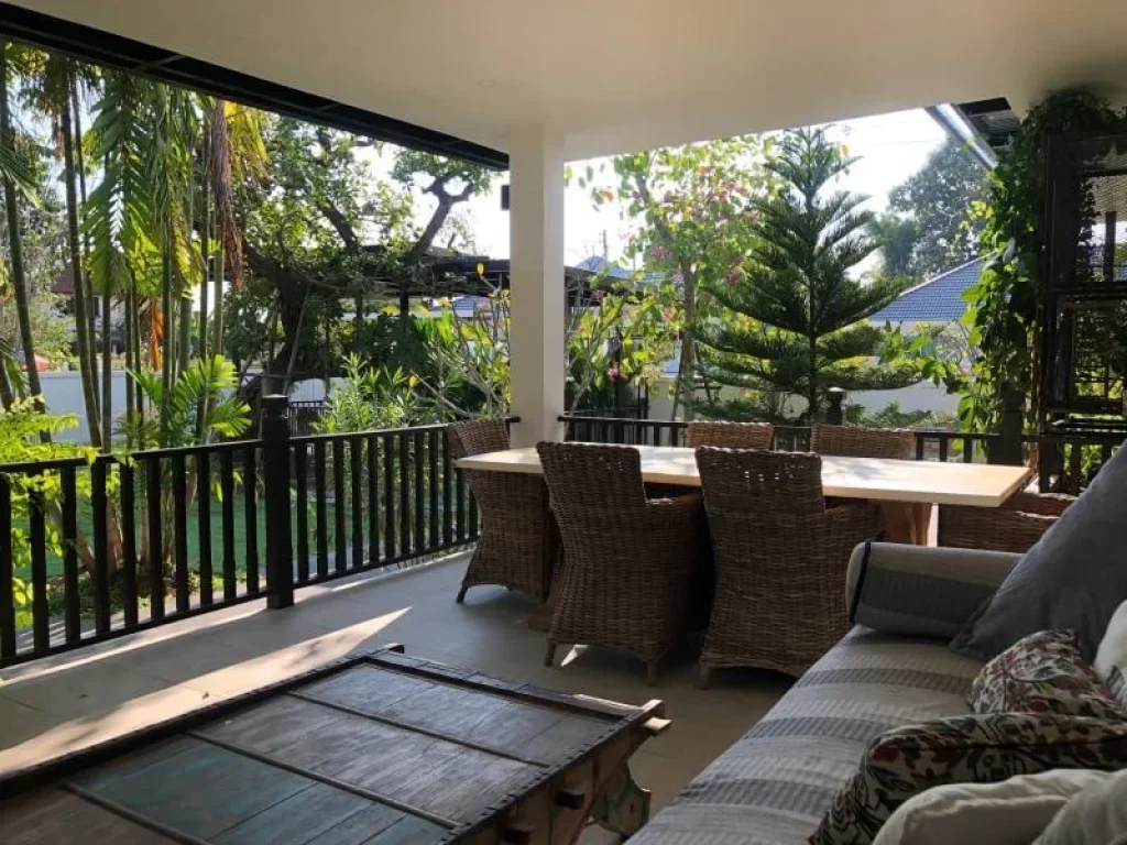 Pet friendly house for sale near Kad Farang Village Lanna International School