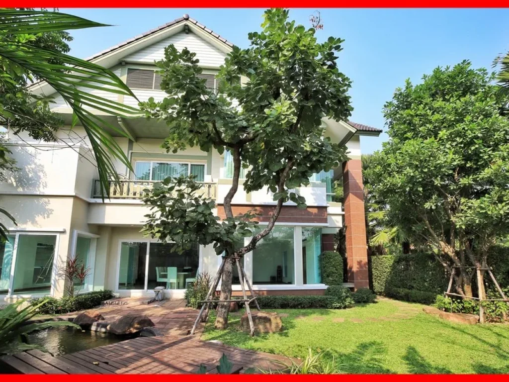 ขายบ้านหรู 181 วา ถูกที่สุดในโครงการ ม Q House Avenue ราชพฤกษ์ พระราม 5 ถนครอินทร์