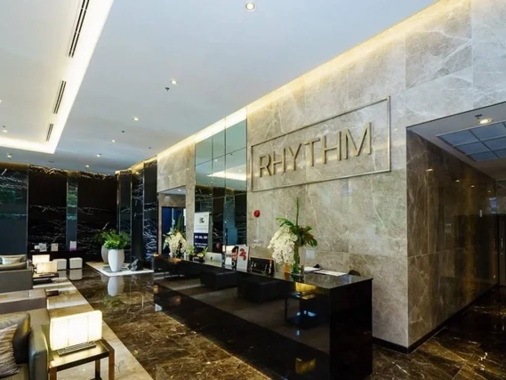 ให้เช่าคอนโด Rhythm Asoke ll แบบ1ห้องนอน ใกล้เซ็นทรัลพระราม 9 เพียง300 เมตร ห้องใหม่