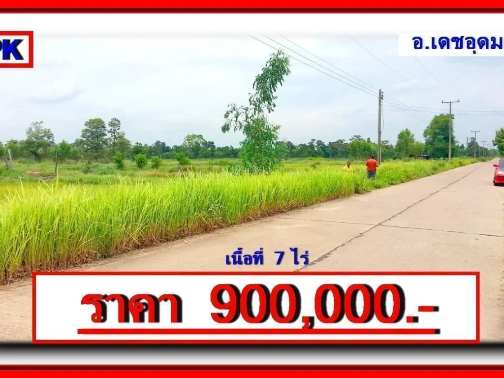 PK ขายที่นา เดชอุดม จอุบลราชธานี