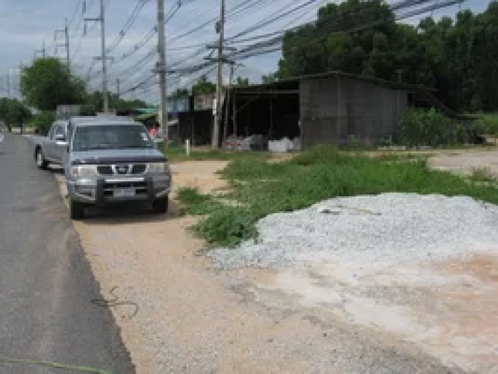 ขายที่ดินติดถนนสุขุมิท บางละมุง 8 ไร่ ใกล้ท่าเรืแหลมฉบัง