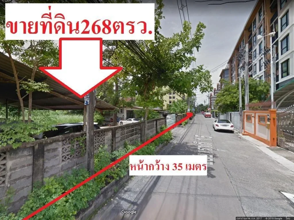 ขายด่วน ที่ดิน268ตรวซอยเรวดี15 ใกล้คอนโดธารฟ้าเรสซิ ใกล้The Privacy เรวดี ตตลาดขวัญ อเมือง จนนทบุรี