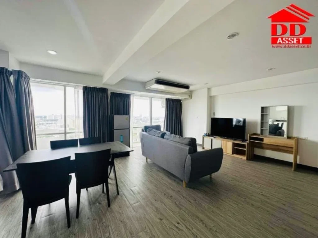 For Rent Condo Evergreen View Tower บางนา ติดตึกเนชั่น คอนโด