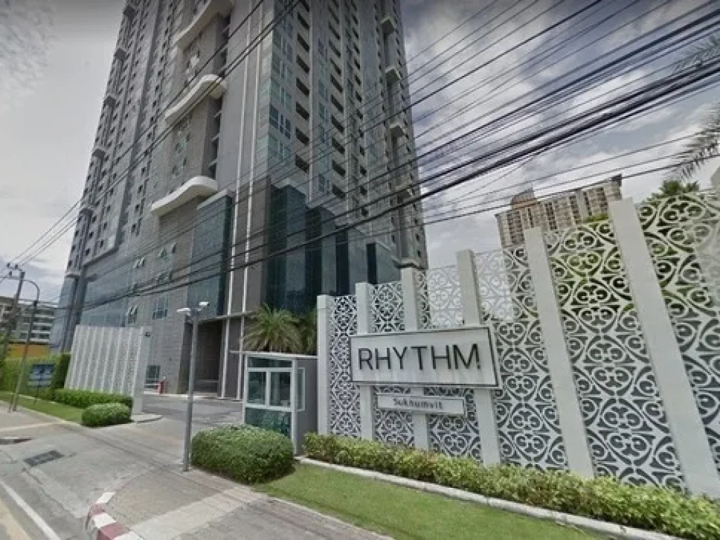 Condo for rent Rhythm Sukhumvit 50 nice room fully furnished ready to move inBTS Onnut