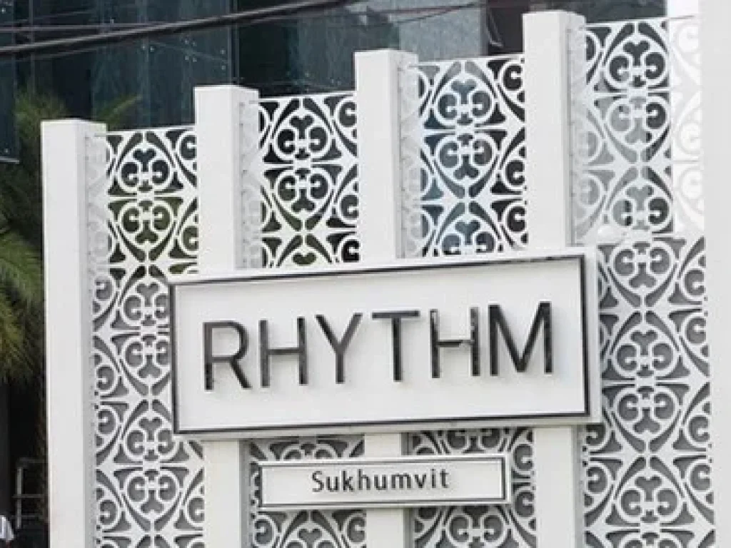 Condo for rent Rhythm Sukhumvit 50 nice room fully furnished ready to move inBTS Onnut