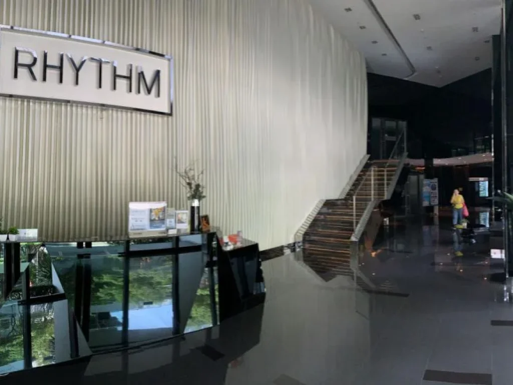 ขายสภาพใหม่กรี๊บ - Rhythm Sukhumvit 441 คอนโดหรูติดรถไฟฟ้า BTS พระโขนง ใกล้จุดขึ้น-ลงทางด่วน 1 Bed 1 Bath 45 sqm fl 11