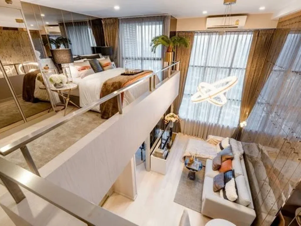 ขายถูก ก่อนโอน คอนโดหรู KnightsBridge Prime Sathorn 55 ตรม duplex ชั้น 37 ห้องมุม วิว 2ด้าน