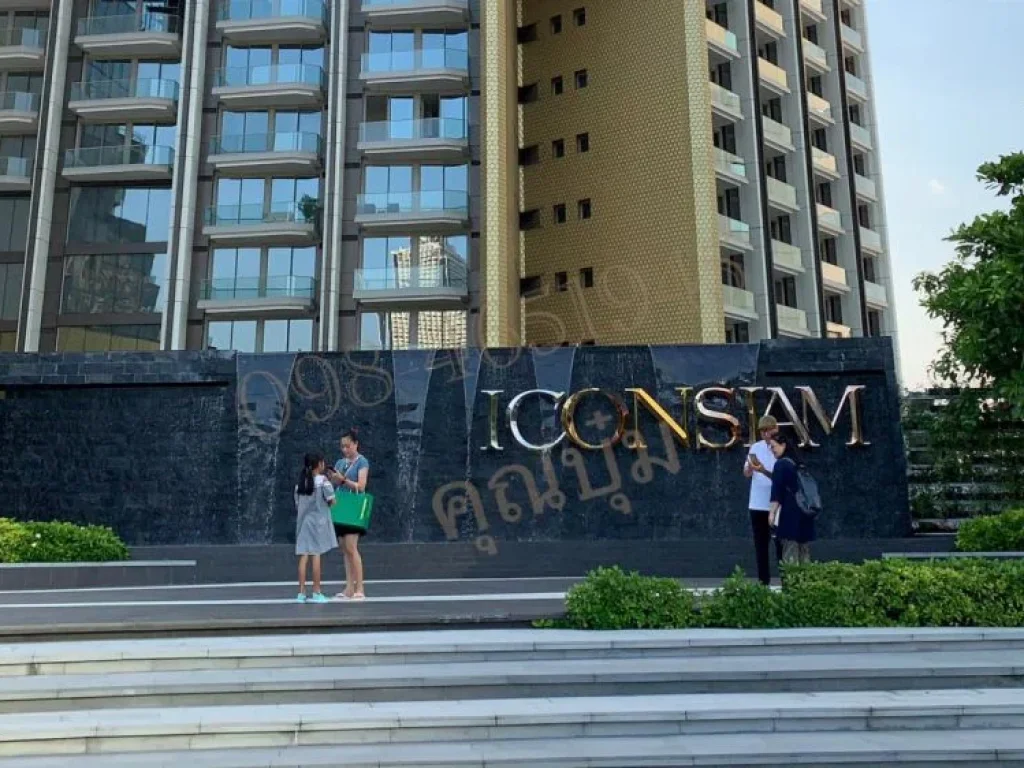 ขายคอนโดMagnoria ติดแม่น้ำ ติดห้างiconsiam