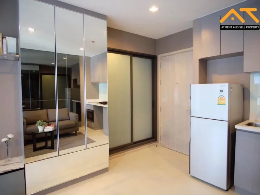 For rent Rhythm Sukhumvit 36 - 38 Studio size 24 sqm Beautiful room fully furnished