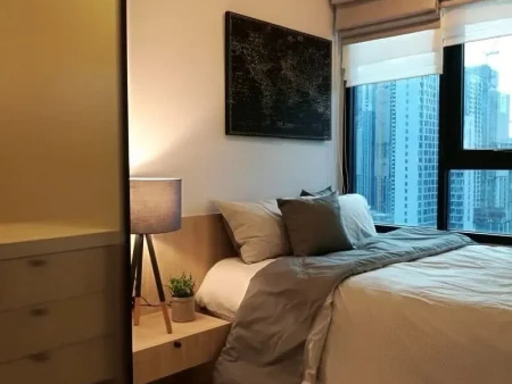 ให้เช่า คอนโด Life Asoke ห้องสวย 2bed 54ตรม ชั้น 19 35000 บาทต่อเดือน