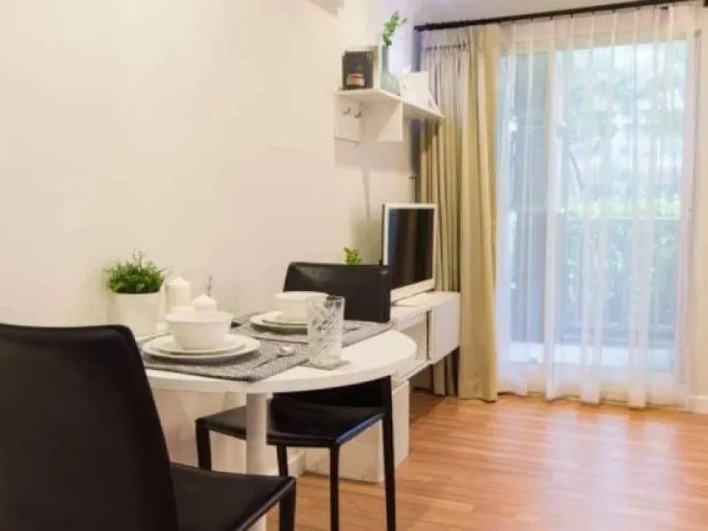 ขายด่วนต่ำทุน We Condo Ekkamai-Ramintra 1 นอน พท 3710 ตรม ชั้น1 ต่ึกB แต่งพร้อมอยุ่