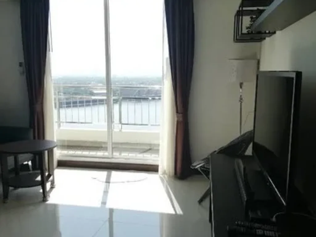 For Rent Supalai Prima Riva 43 sqm Floor 19 Near BRT narathiwad