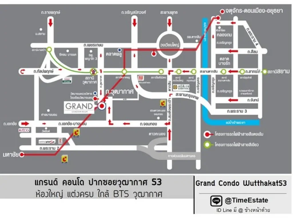 ให้เช่า แกรนด์คอนโด BTSวุฒากาศ ใกล้แยกจอมทอง ปากซอยวุฒากาศ53 ห้องใหม่ เพิ่งแต่งเสร็จ