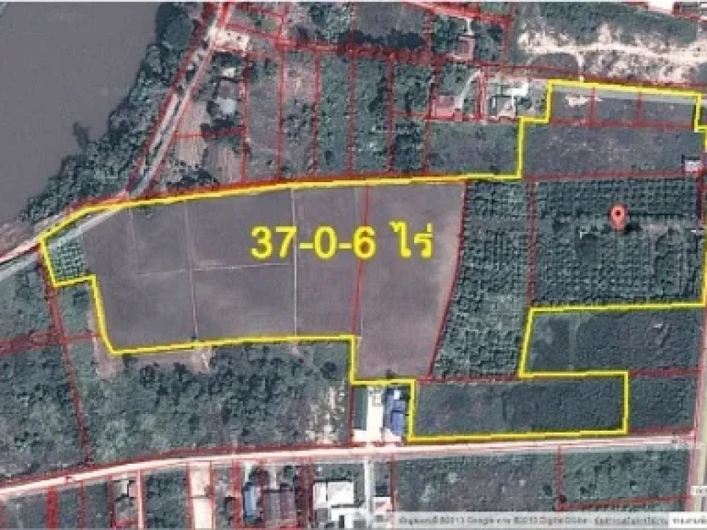 ทิ่ดิน37-0-6 ไร่ ตรงข้ามสถานีวิทยุสอตเส้นวัดจุฬามณี