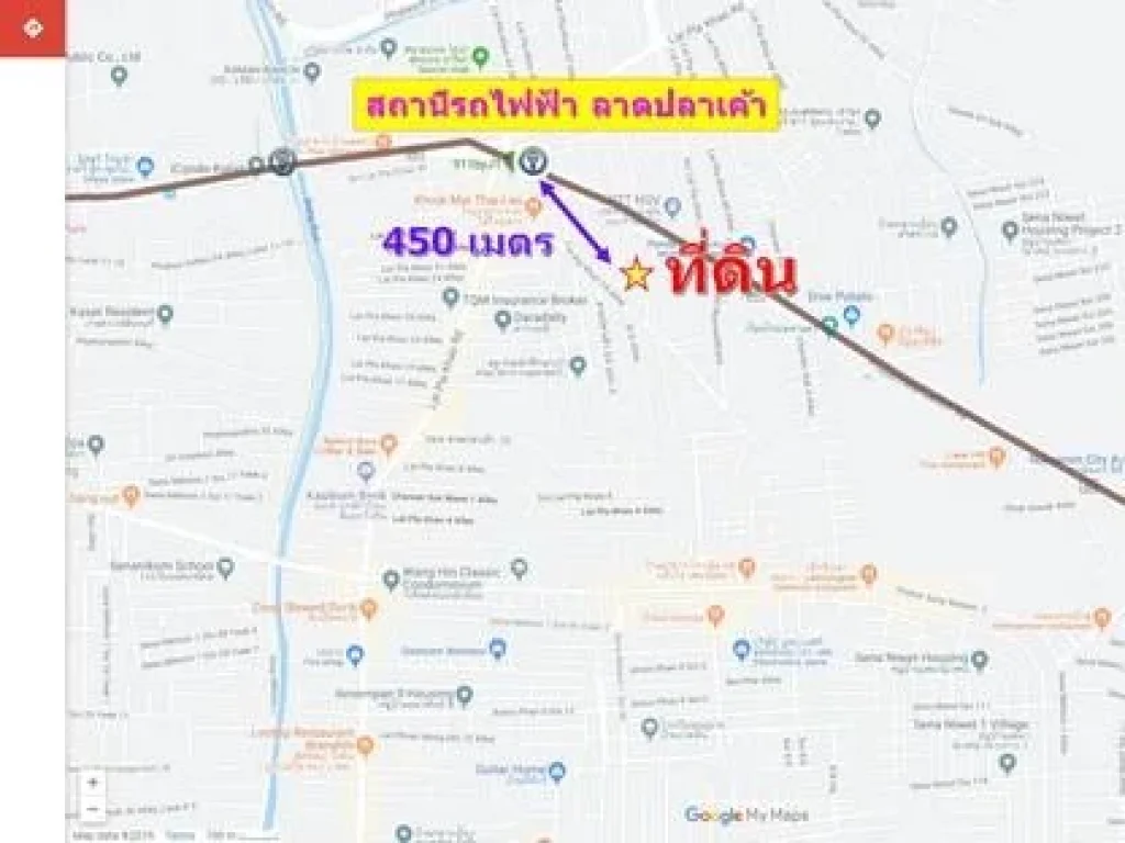 ขาย ที่ดิน 102 ตรว ห่าง ถเกษตรนวมินทร์ 180 ม