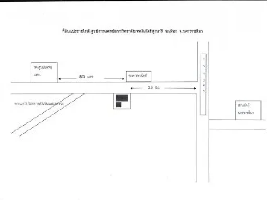 ที่ดินแบ่งขาย ติดถนน มทส