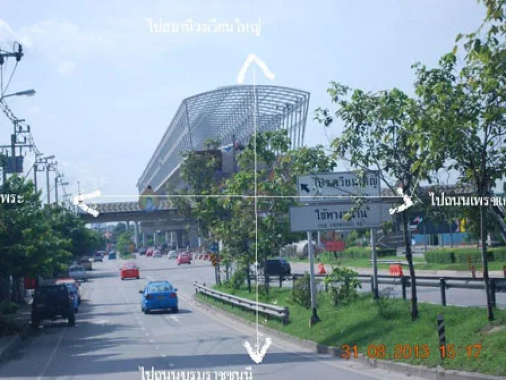 ที่ดินใกล้สถานีแม่บางหว้า