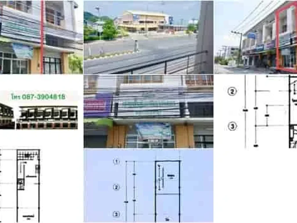 ขายอาคารพาณิชย์ ติดถนนไชยบุรี พัทลุง พร้อมผู้เช่าเจ้าของขายเอง