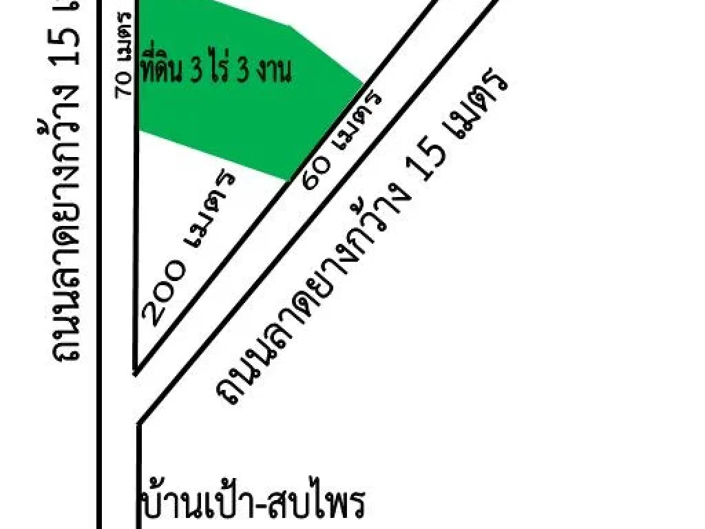 ขายที่ดิน พร้อมบ้านหลังเล็ก 3 ไร่ 3 งาน ขายรวม 1200000 บาท ติดถนนลาดยางดำ 2 ด้าน ตบ้านเป้า