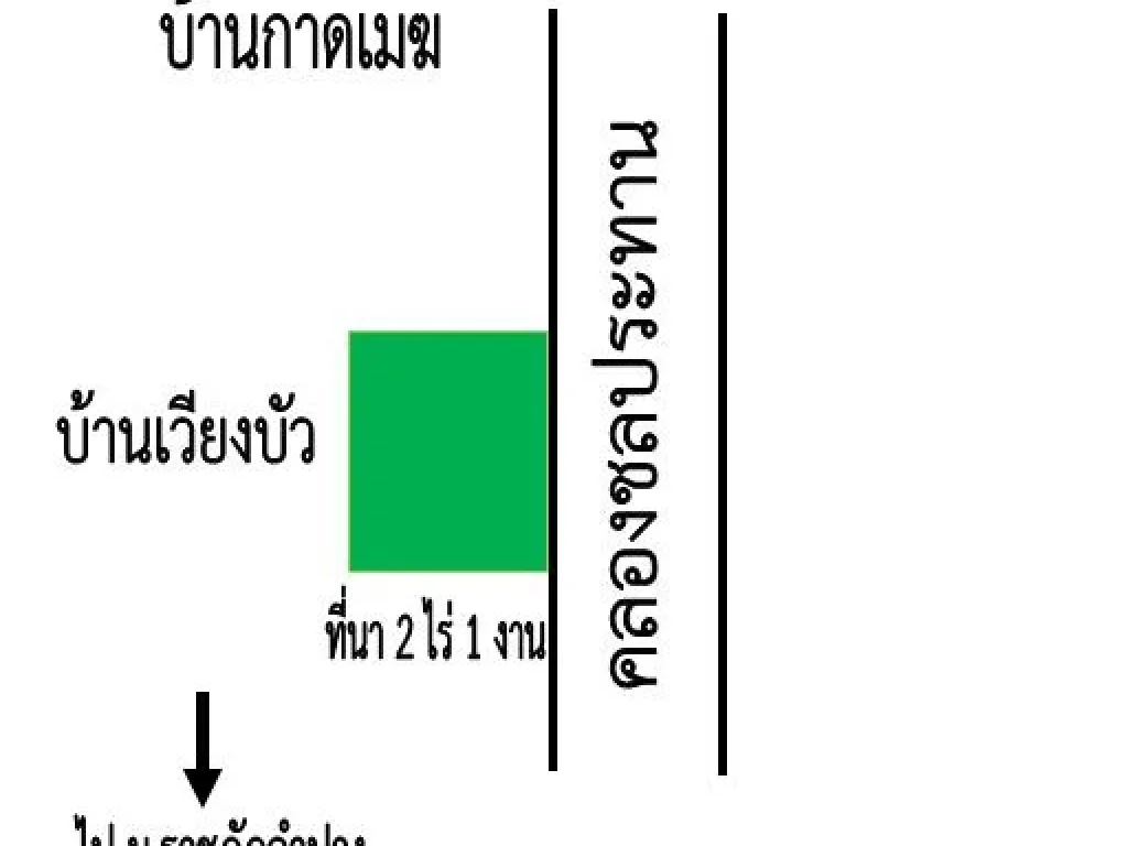 ขายที่นาสวยติดคลองชลประทาน 2 ไร่ 1 งาน ใกล้ มราชภัฏลำปาง ติดถนนลาดยาง 40 เมตร ขายเหมาหมด 2 ล้านบาท