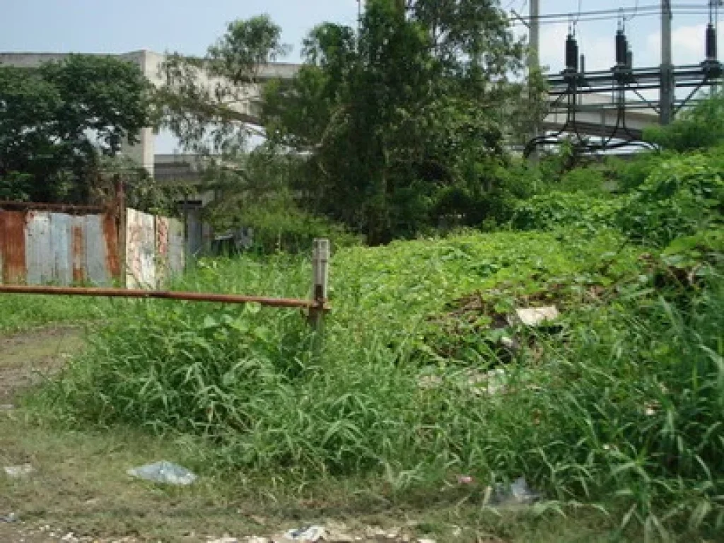 Land for Sale ที่ดินติดถนนเลียบทางด่วนรามอินทรา 233 ตรว ใกล้โรงเบียร์