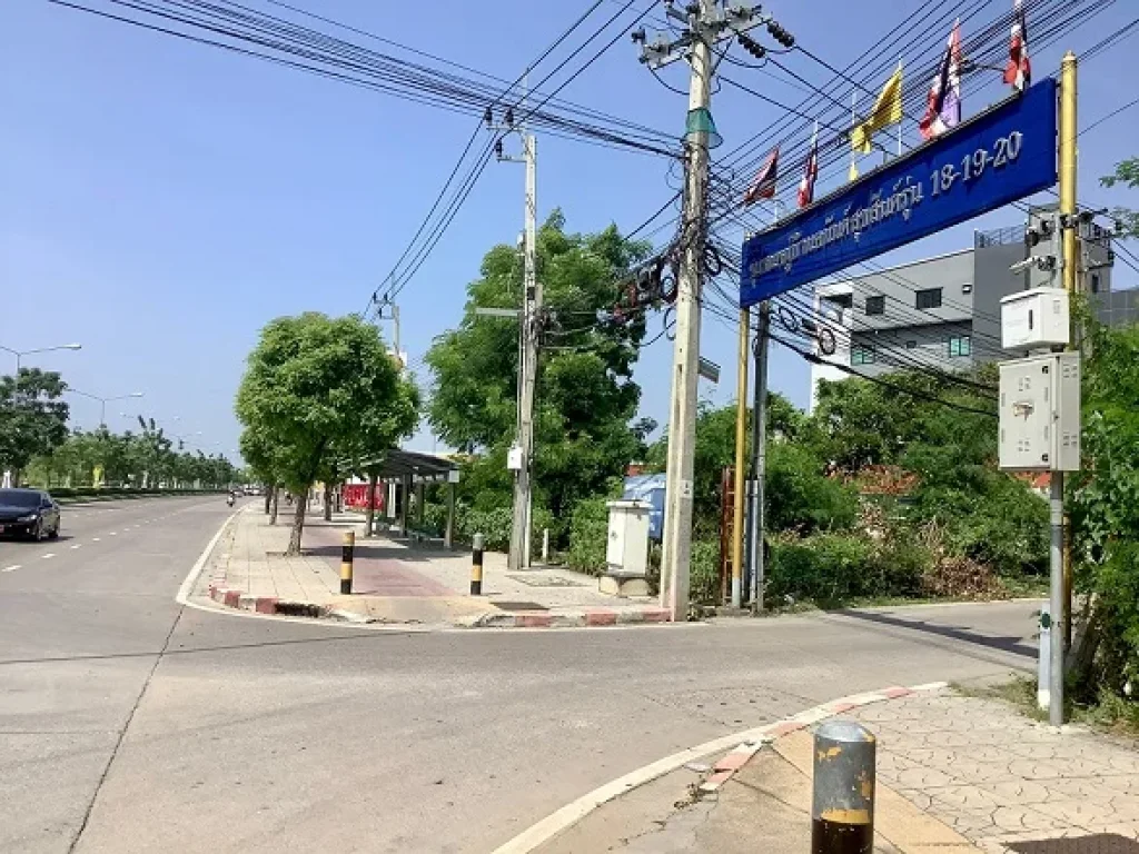 ขาย ที่ดิน 93 ตรวา ถเทพรักษ์ บางเขน มอนันต์สุขสันต์ ซรามอินทรา5แยก43