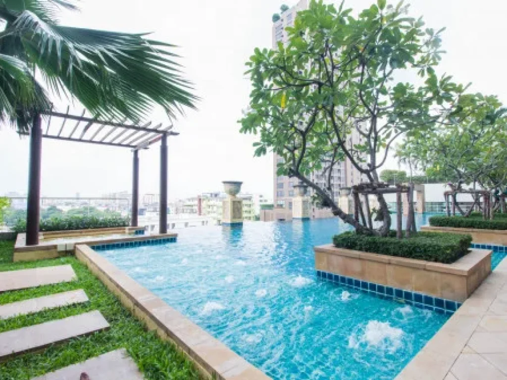 ขาย คอนโด ติด BTS พระโขนง Le Luk Condominium 100 ตรม 3 ห้องนอน ห้องมุม ทิศเหนือวิวสระว่ายน้ำ