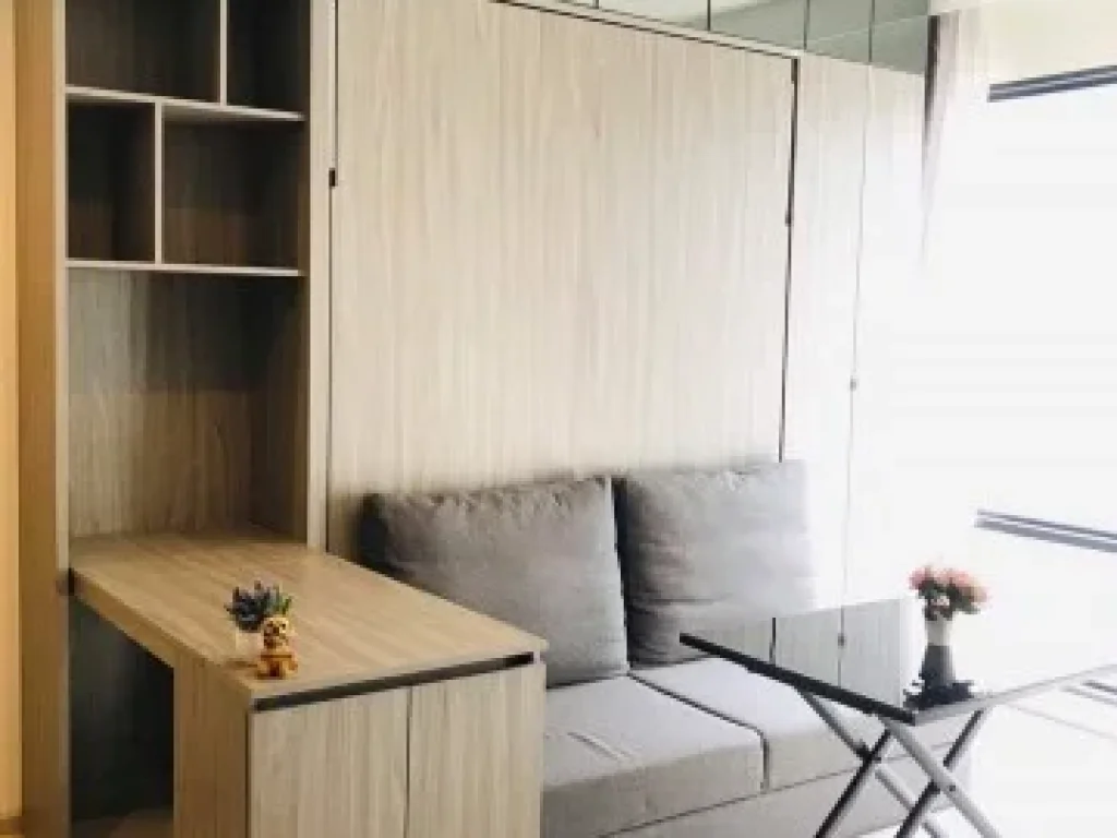 Condo for RENT at Rhythm Asoke 1 ชั้น33 ขนาด 23 ตรม พร้อมเฟอร์นิเจอร์ Build in ครบ