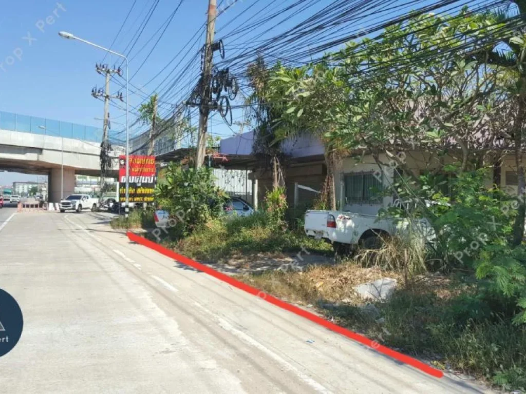 ขายที่ดิน 214 ตรวา ติดถนนสุขุมวิท ใกล้สะพานข้ามท่าเรือแหลมฉบังเฟส3 214 Sqwah land for sale Sukhumvit Rd close to Laemchabang Port phase3