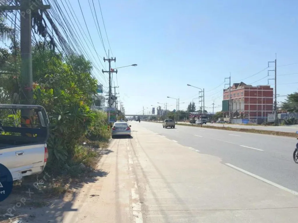 ขายที่ดิน 214 ตรวา ติดถนนสุขุมวิท ใกล้สะพานข้ามท่าเรือแหลมฉบังเฟส3 214 Sqwah land for sale Sukhumvit Rd close to Laemchabang Port phase3