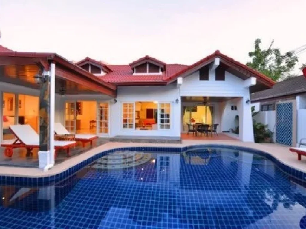 ขายให้เช่า Pool Villa หรูหราเป็นส่วนตัว พัทยา pattaya