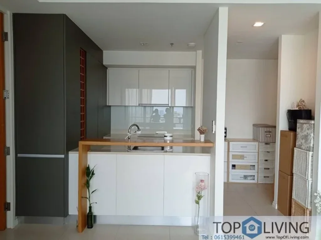 Hot Sell The River Charoenakorn Soi 13 1 bed 1 bath City view with unblocked view