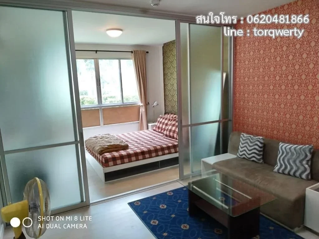 ให้เช่าคอนโดdcondoให้เช่าคอนโดdcondo ห้องนอน 1ห้องน้ำ 1