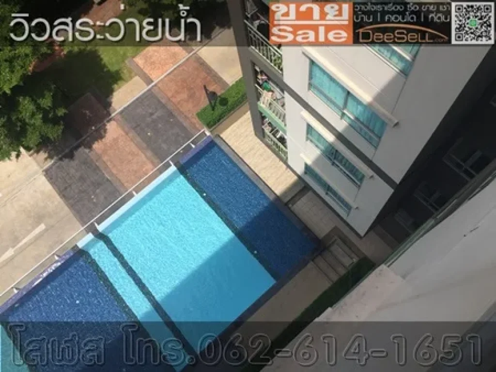 ขายห้องสวยเฟอร์ฯครบ 1Bed 3039ตรม ลุมพินี วิลล์ Lumpini Ville สุขุมวิท76-แบริ่ง ชั้น8 ใกล้รรลาซา