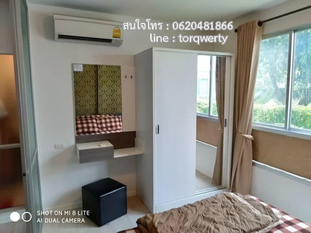 ให้เช่า คอนโดdcondo ใกล้เซ็นทรัลเฟสติวัล เชียงใหม่ เดือนละ 9000 บาท